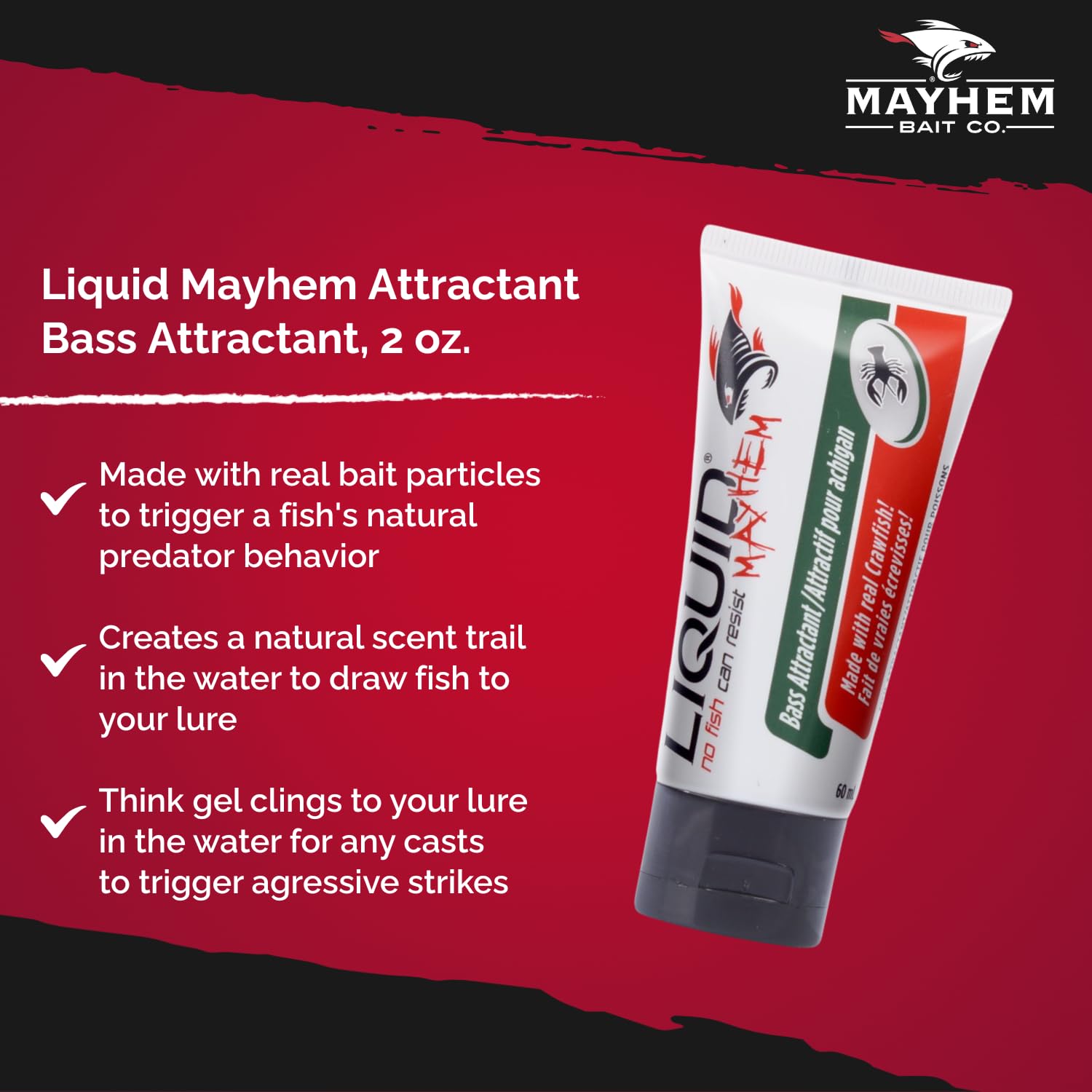 Close-up of UV-enhanced attractant gel texture