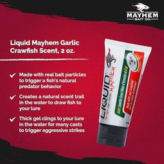 60ml tube of Garlic Crawfish Attractant Gel