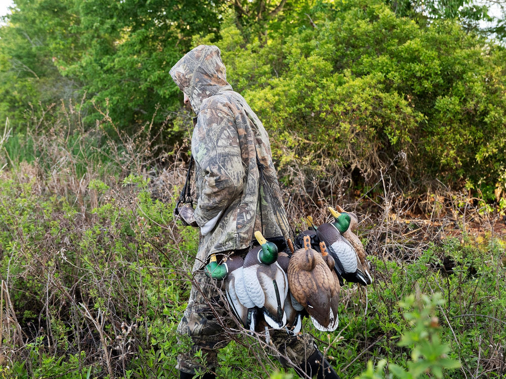 Lirben goose and duck decoy weights maintain spread in windy water