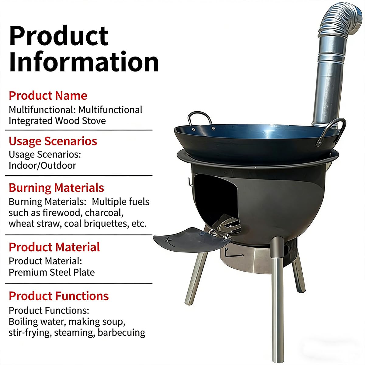 LITAITAI windproof stove lightweight portable design for camping and hiking