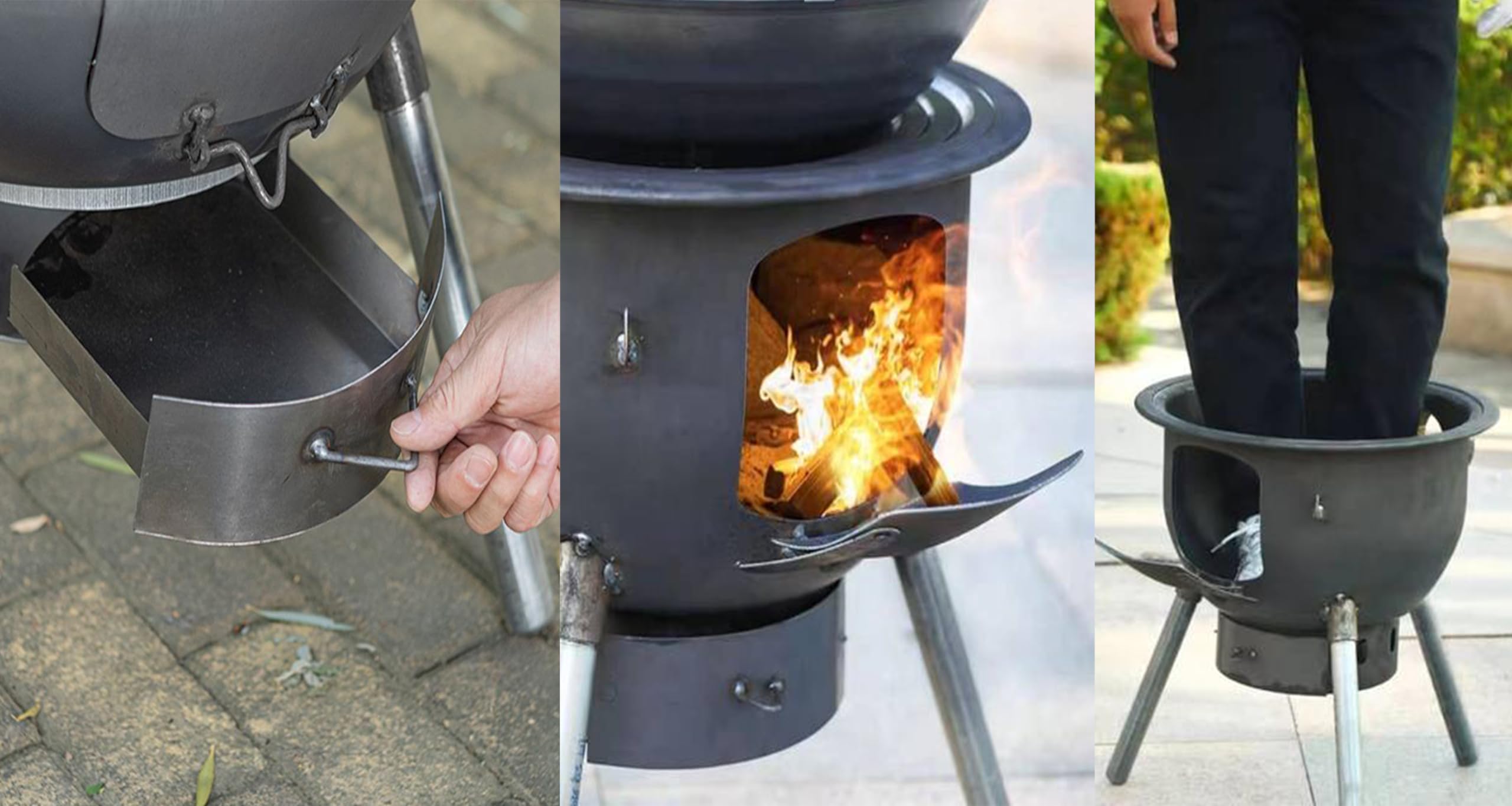 Litaitai heavy-duty carbon steel withstands extreme cold and long use.