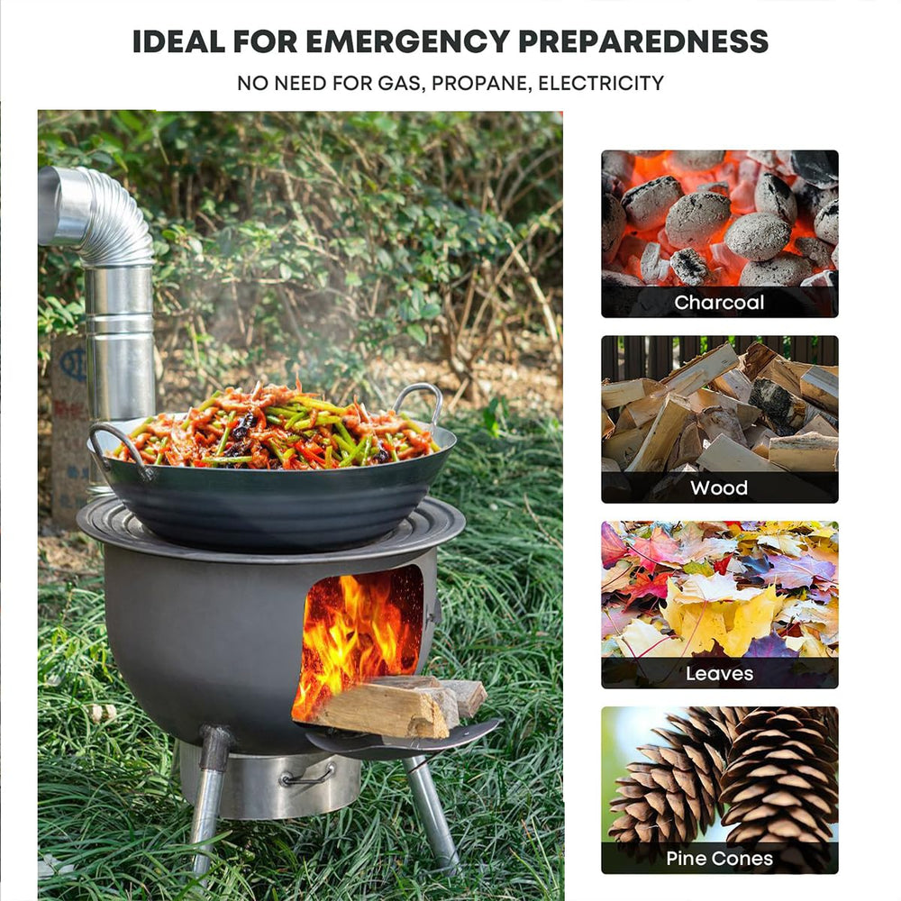 Litaitai ultra-portable stove weighs 9.5 lbs for easy trips.