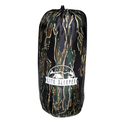 Lite Sleeper field blanket with integrated pillowcase for added comfort