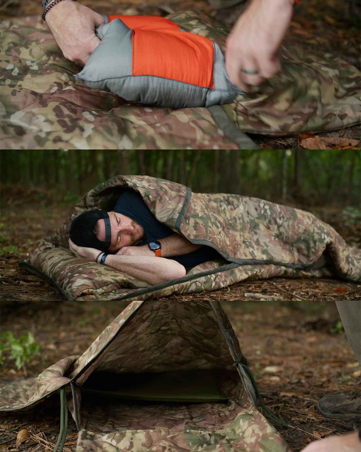 Lite Sleeper's rugged nylon provides durable outdoor performance