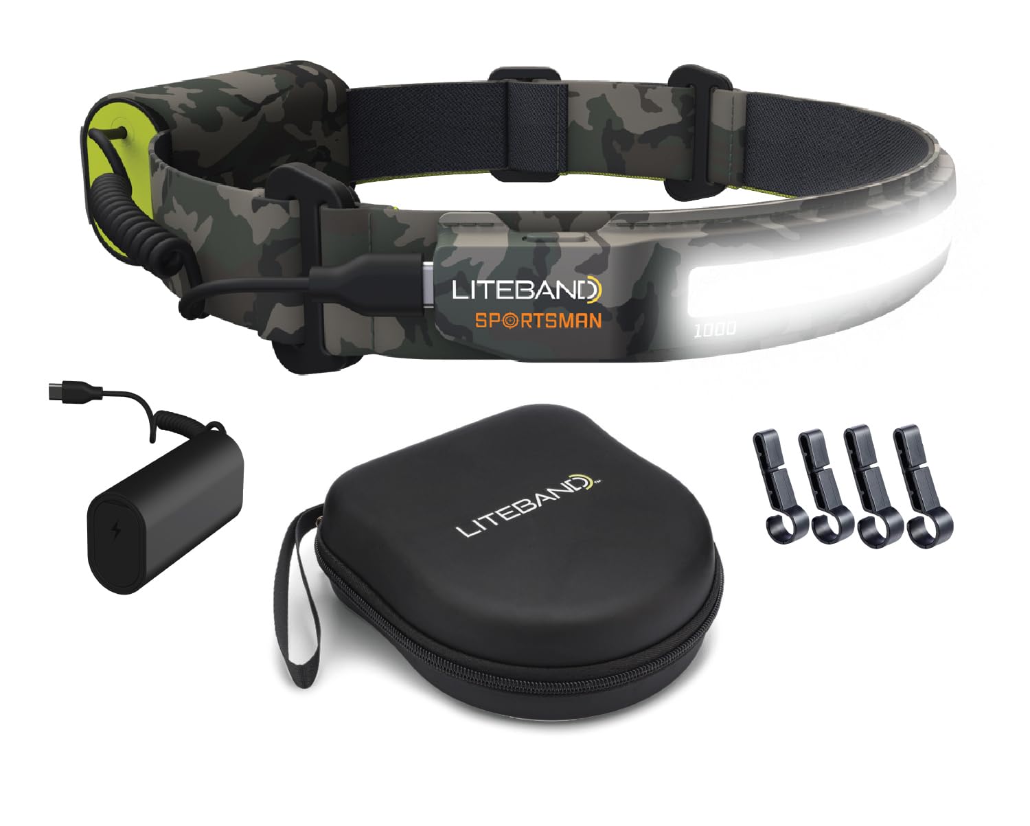 Liteband PRO wide-angle illumination for hands-free work
