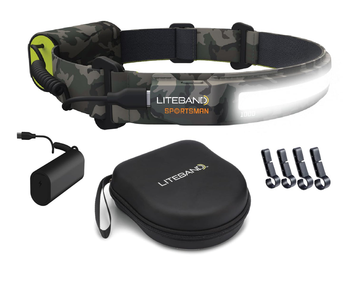 Liteband PRO wide-angle illumination for hands-free work