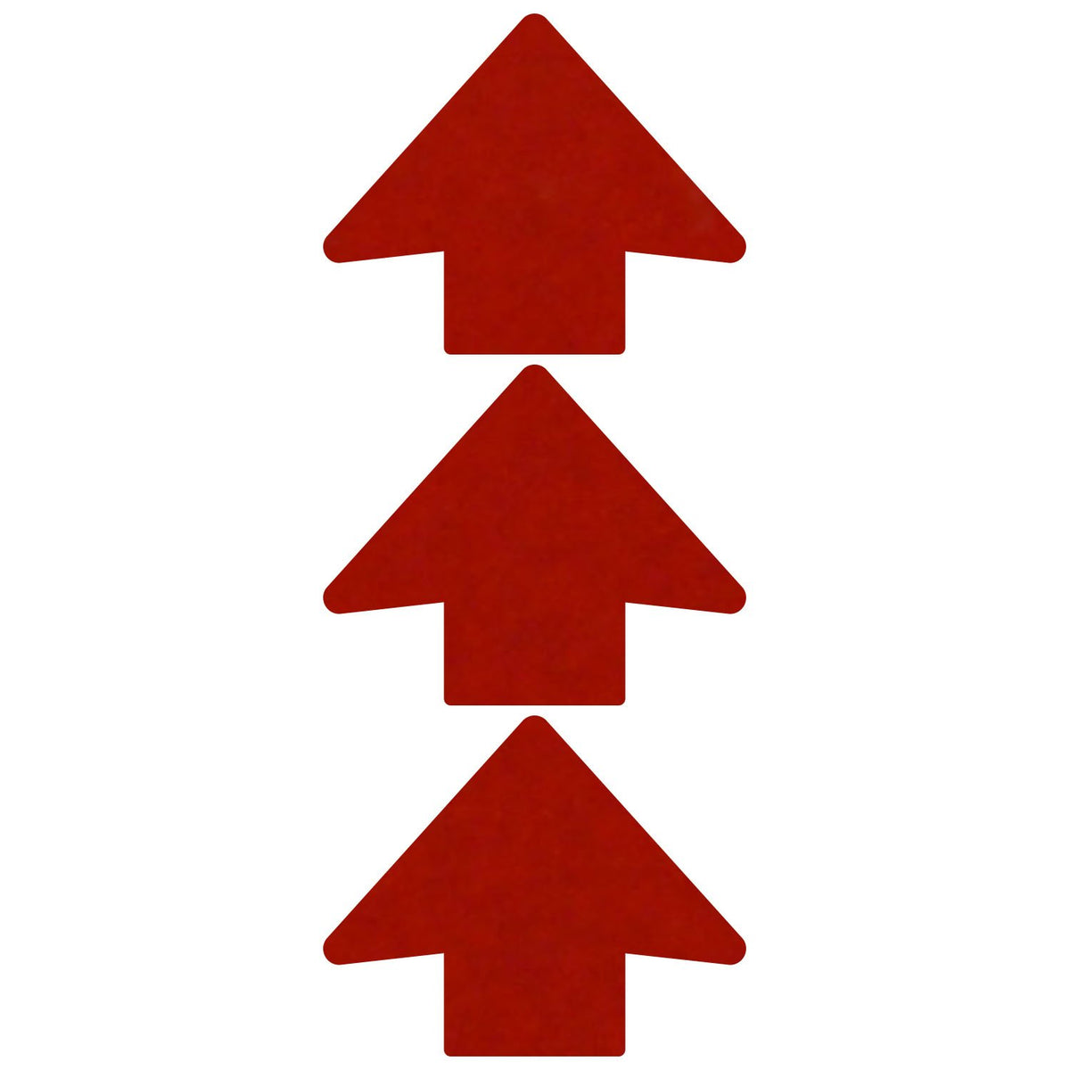 LiteMark reflective red trail arrow sticker for clear outdoor wayfinding in low light