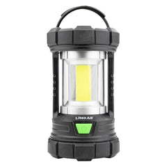 LitezAll 25294 rechargeable lantern front view for reliable outdoor lighting at night.