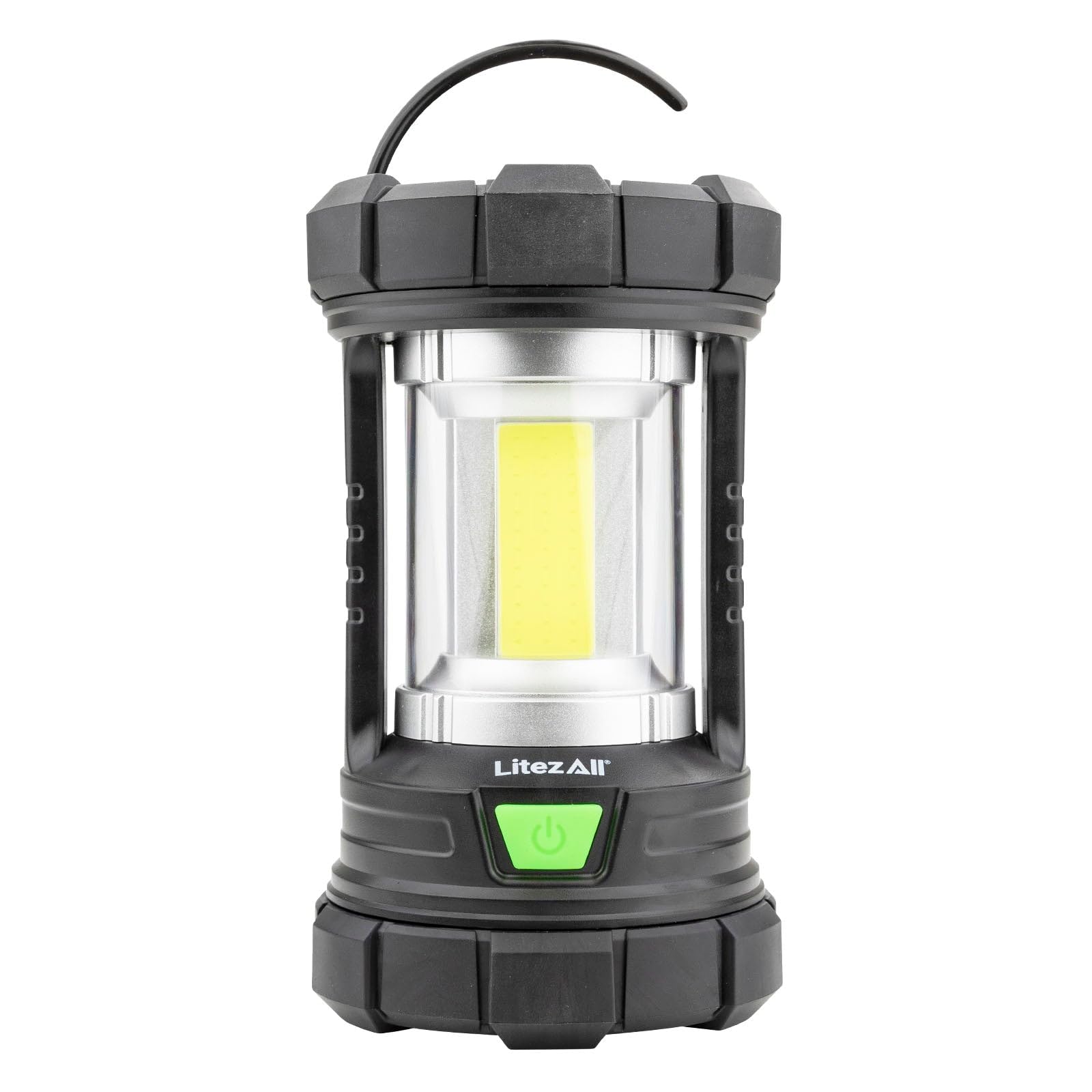 LitezAll 25294 lantern in use during evening outdoor activity showcases practical lighting.
