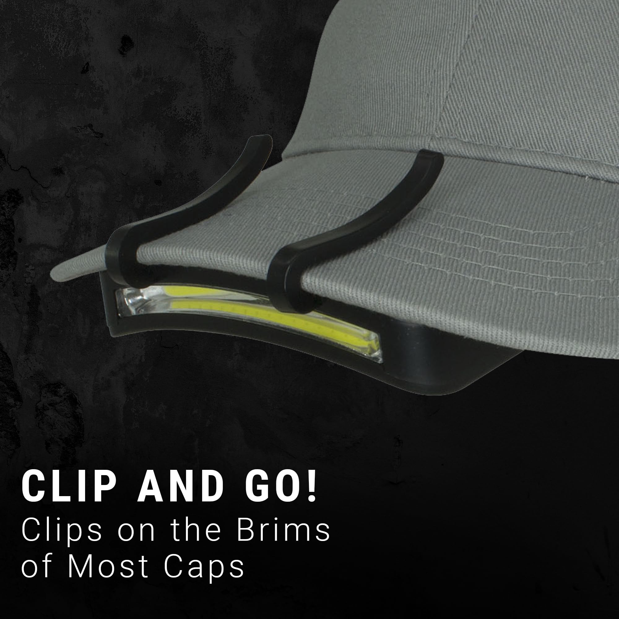 LitezAll compact cap light sized for portability