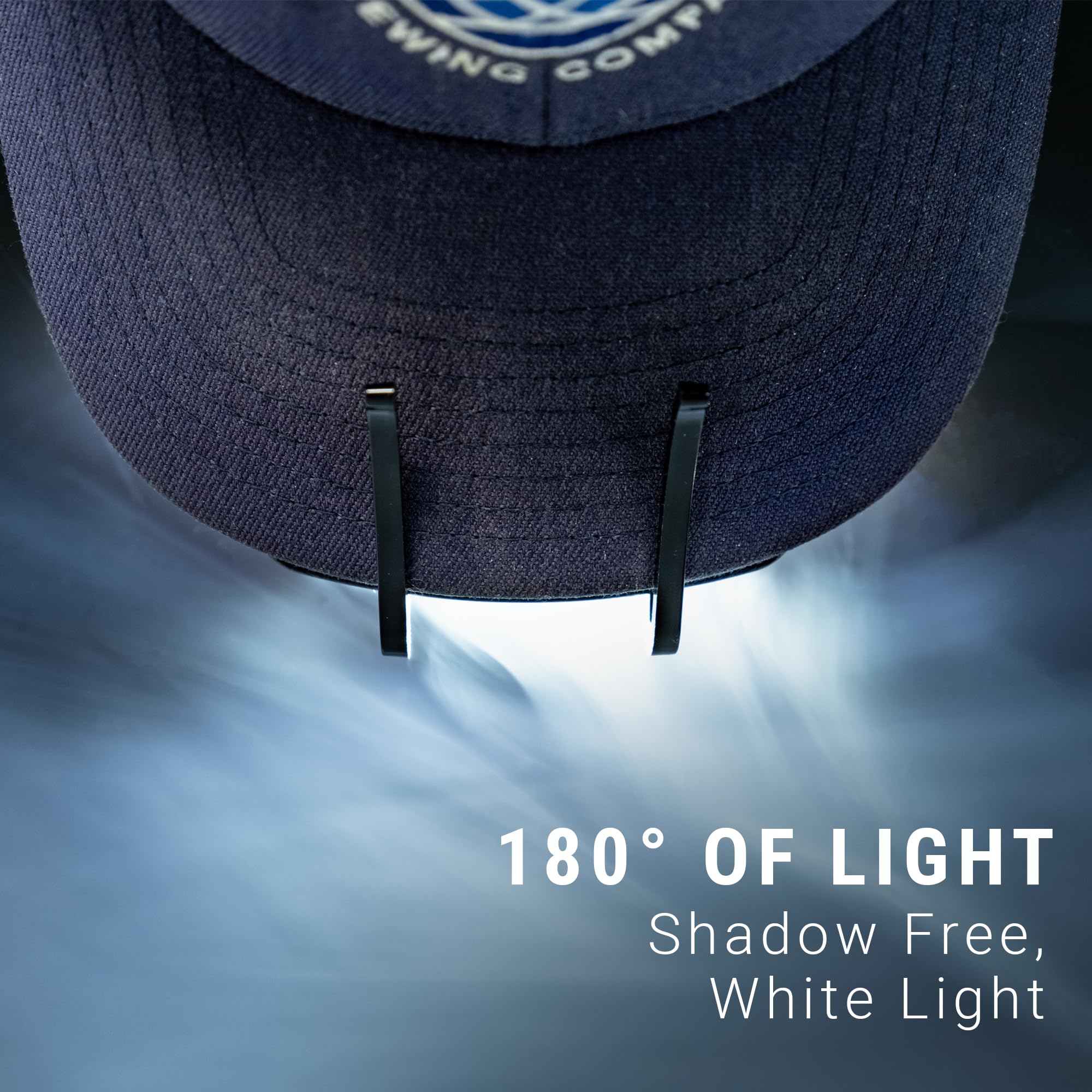 LitezAll cap light with durable resin body ready for rain and bumps