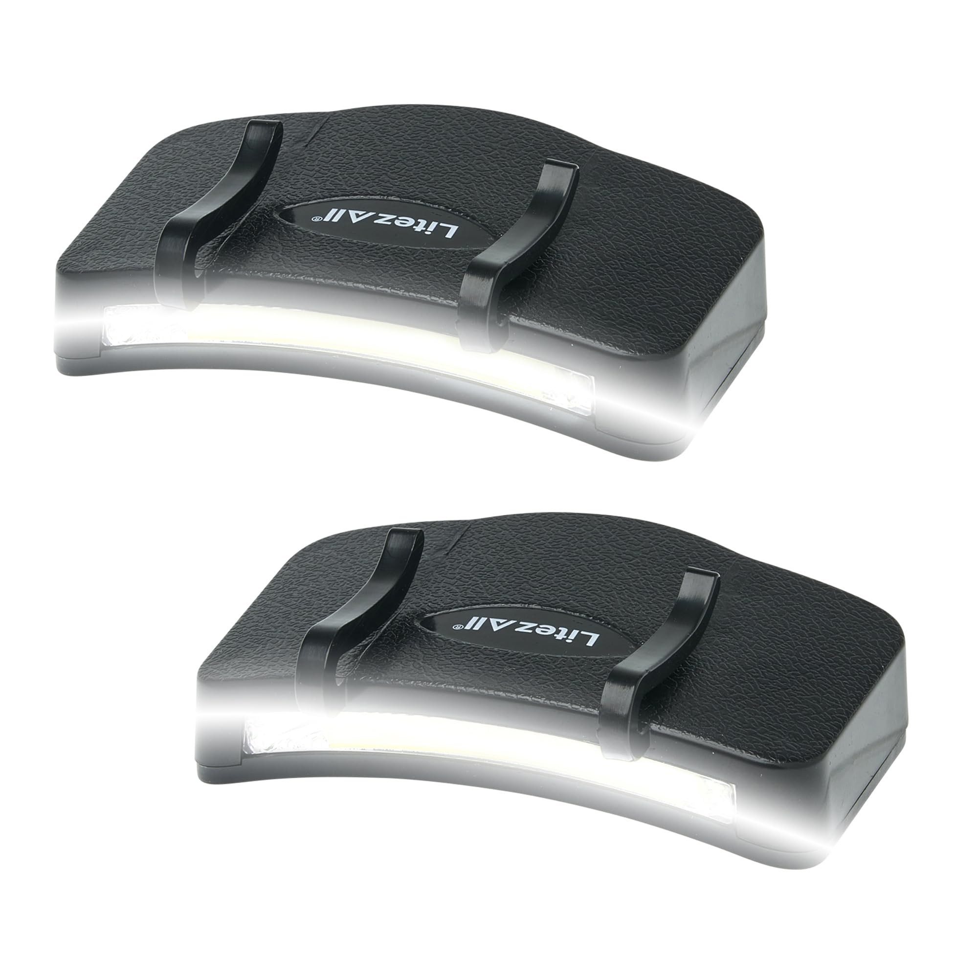 LitezAll clip-on cap light securing to brim for hands-free use during tasks