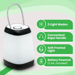 Kid-friendly LitezAll lantern ideal for sleepaway camps and bedtime reading