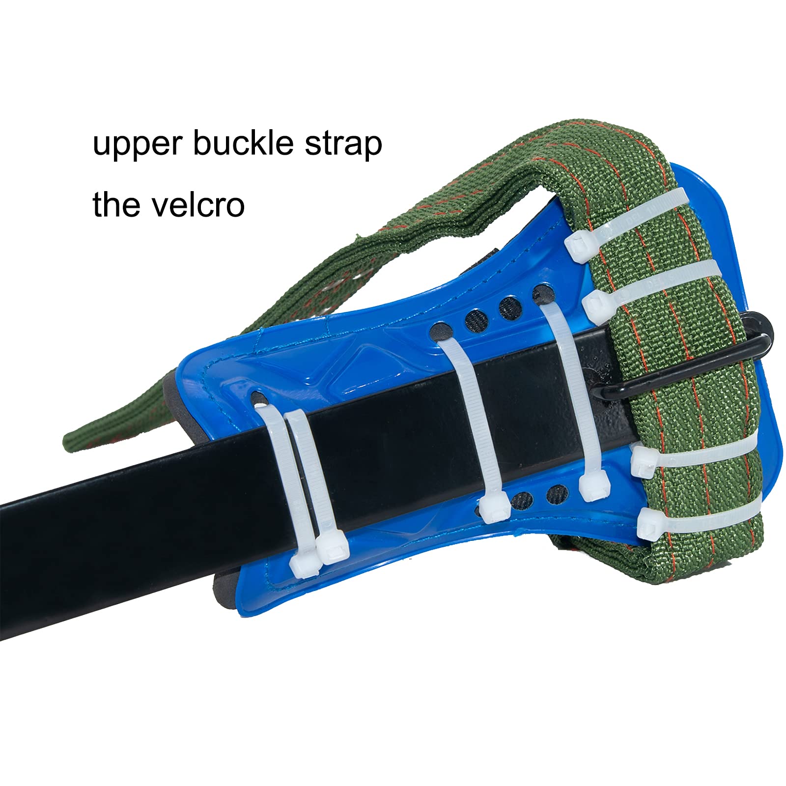 Litong non slip pedal provides stable footing on branches