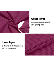 Little Donkey Andy Boysenberry fleece jacket side pockets for secure storage during hikes