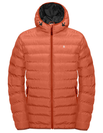 Little Donkey Andy down jacket front view with windproof outer shell for cold-weather use.