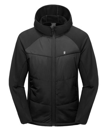 Little Donkey Andy jacket front view highlights water-resistant shell for rainy commutes.