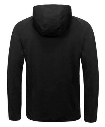 Little Donkey Andy jacket hooded design close-up showcasing snug, adjustable protection during chilly mornings.