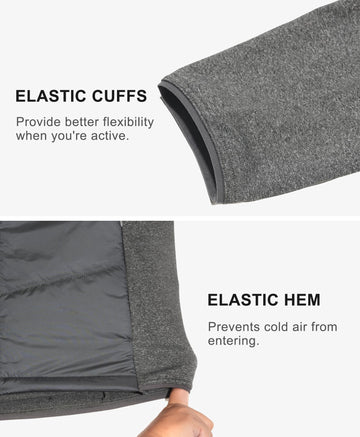 Little Donkey Andy jacket side pocket image highlights roomy, water-resistant handwarmer pockets.