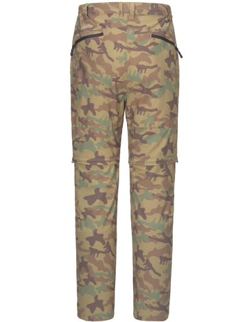 Little Donkey Andy men's quick-dry pants zip-off leg detail, converting to shorts for warm trails.