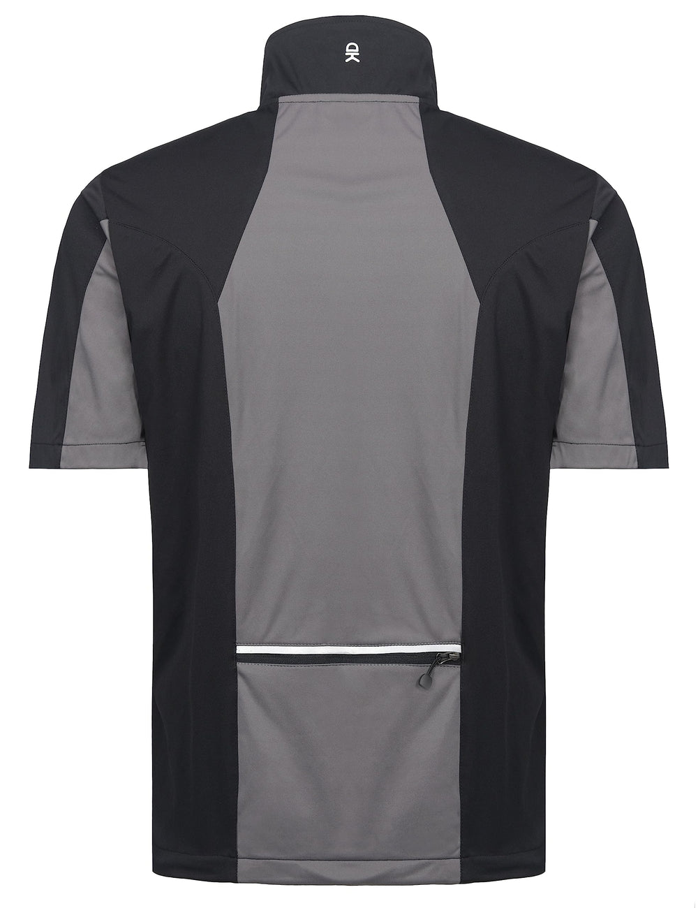 Little Donkey Andy softshell back view highlights pack-friendly lightweight design.