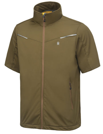 Little Donkey Andy windproof vest front view, suitable for active wear.