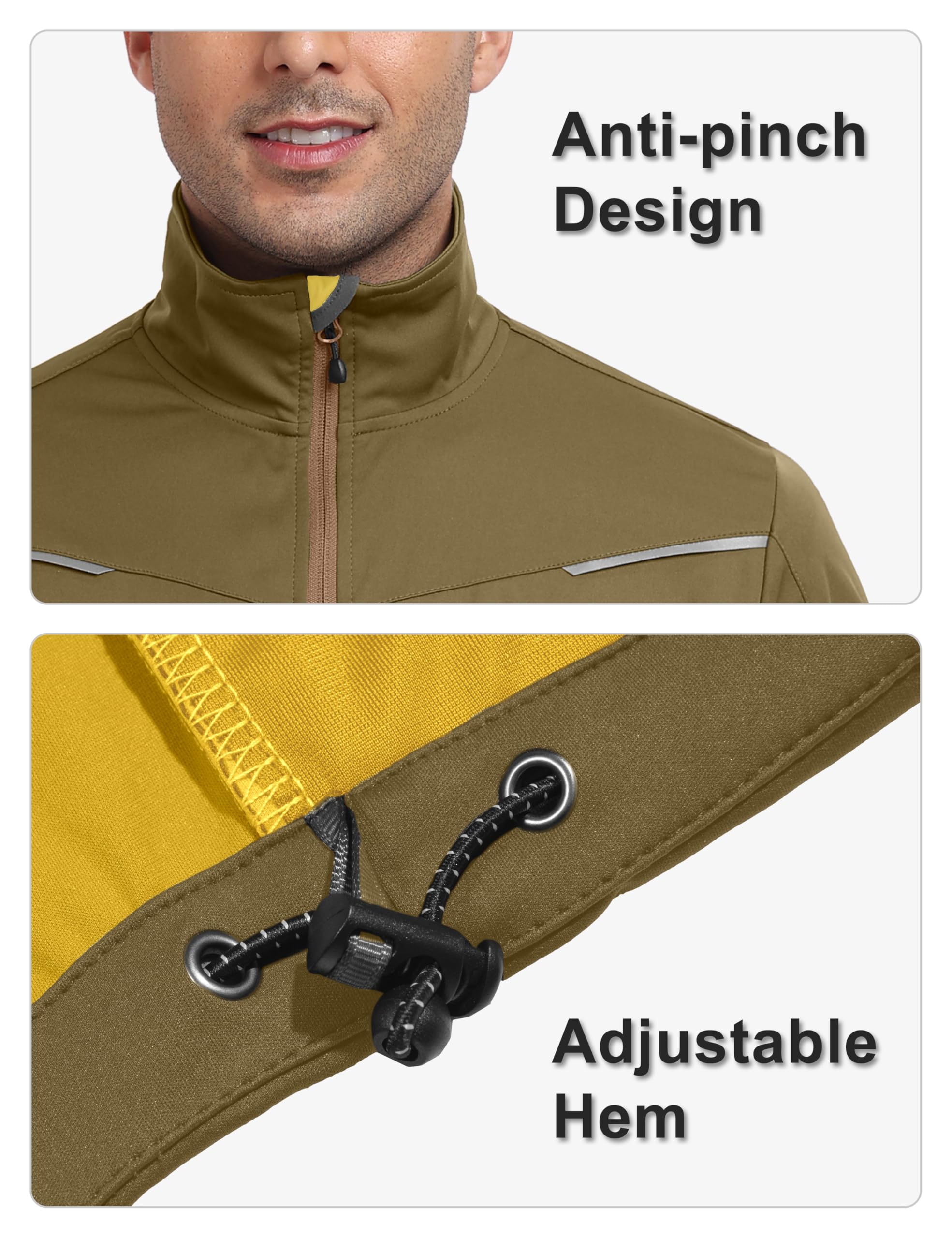 Little Donkey Andy windproof vest packable pocket, compact for travel.
