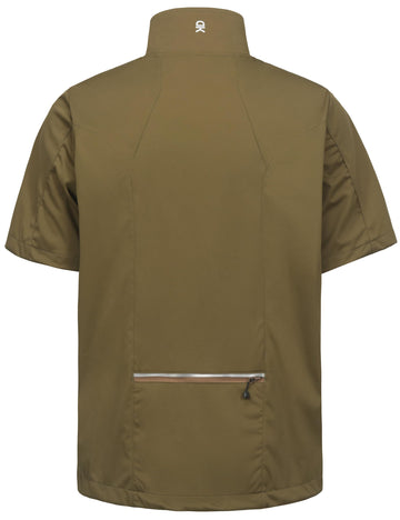 Little Donkey Andy windproof vest with zip pockets, secure storage during workouts.
