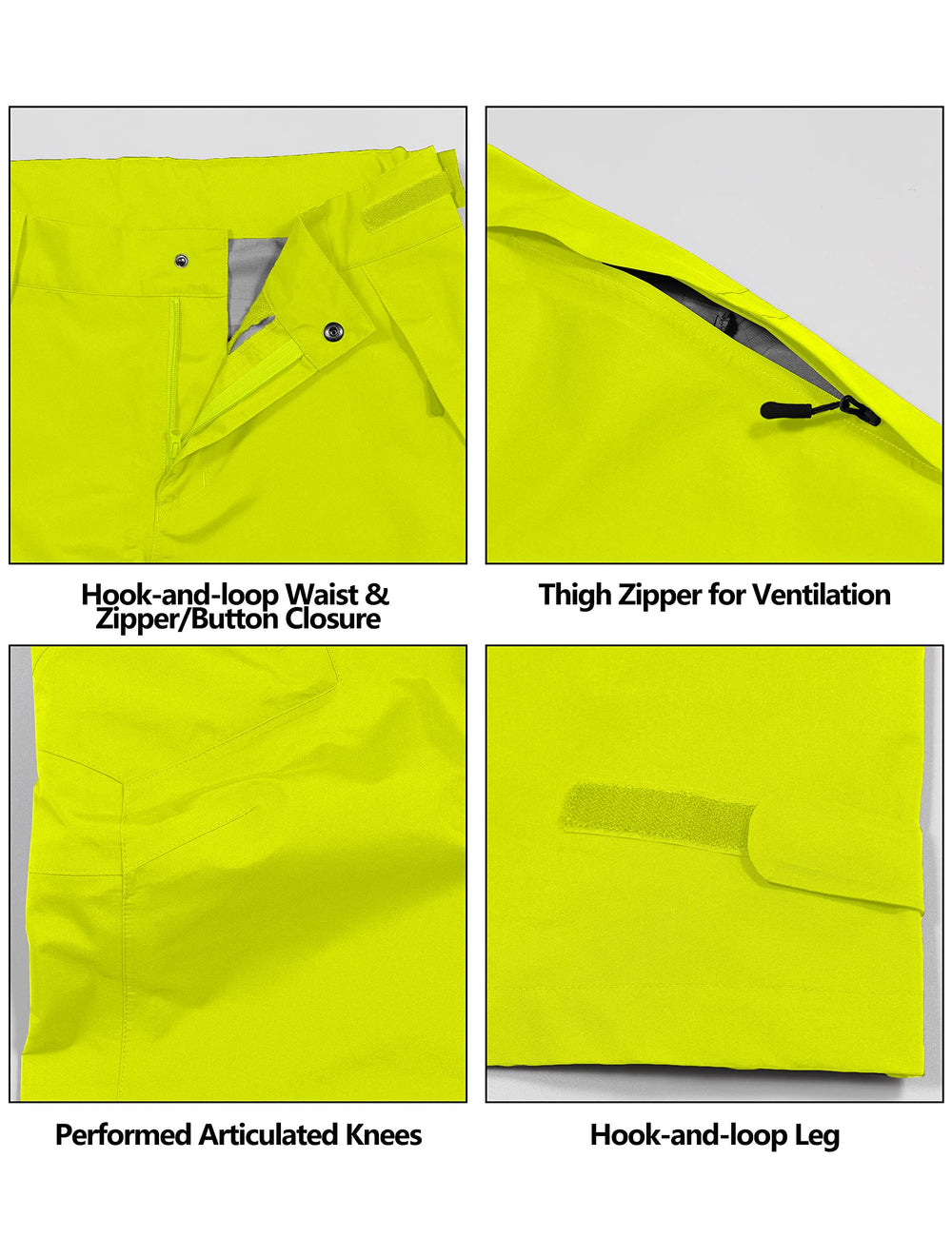 Little Donkey Andy rain pants secure pockets for essentials.