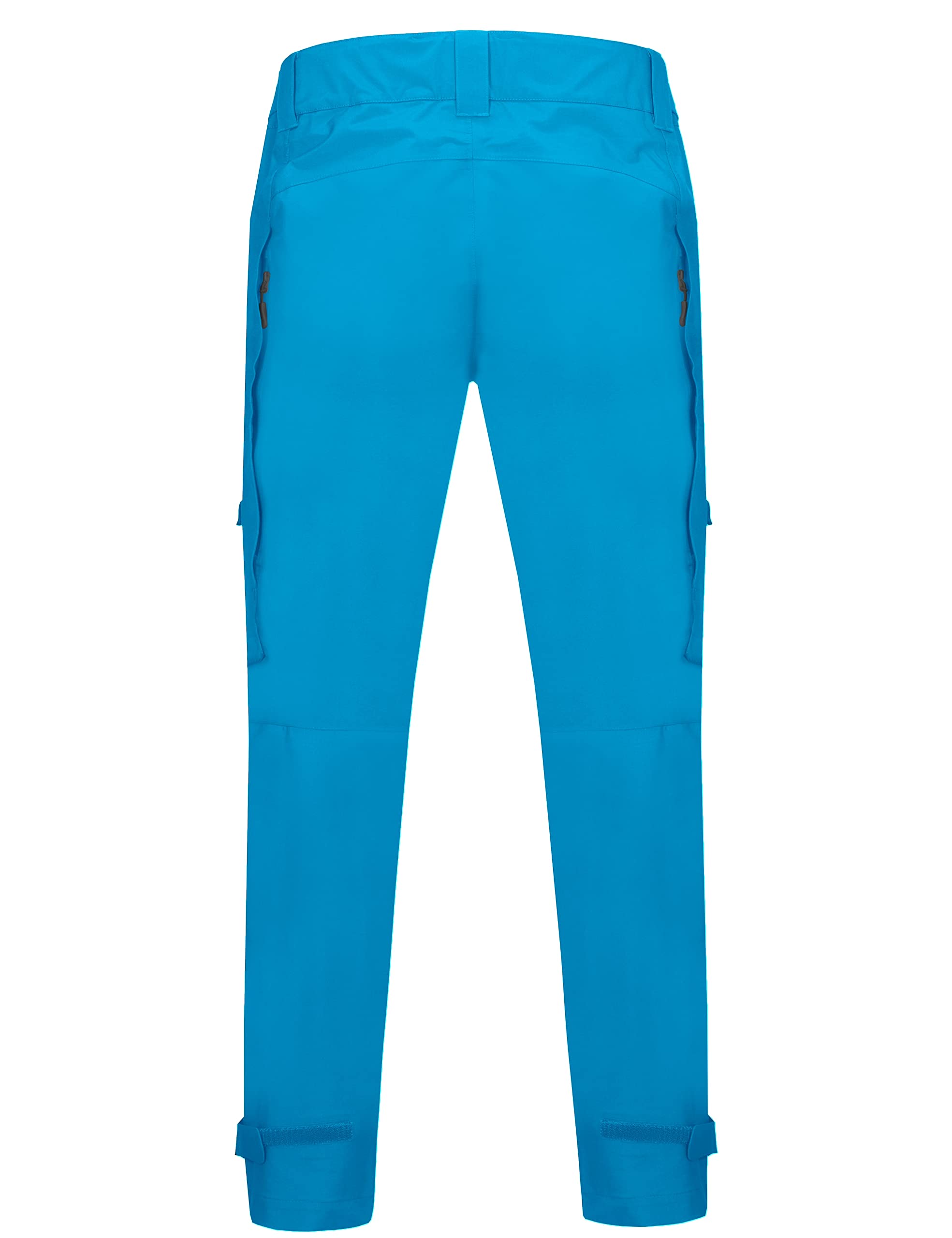 Little Donkey Andy rain pants waist adjuster demonstrates secure, customizable fit.