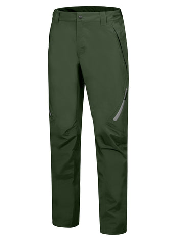 Little Donkey Andy rain pants front view shows waterproof fabric for dry outdoor wear