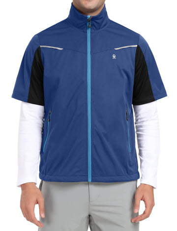 Little Donkey Andy softshell vest side view highlights 4-way stretch