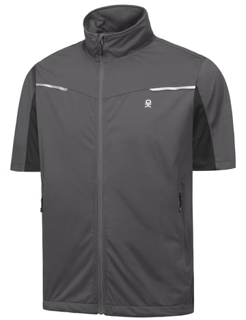 Little Donkey Andy softshell vest windproof design keeps you warm during outdoor golf.