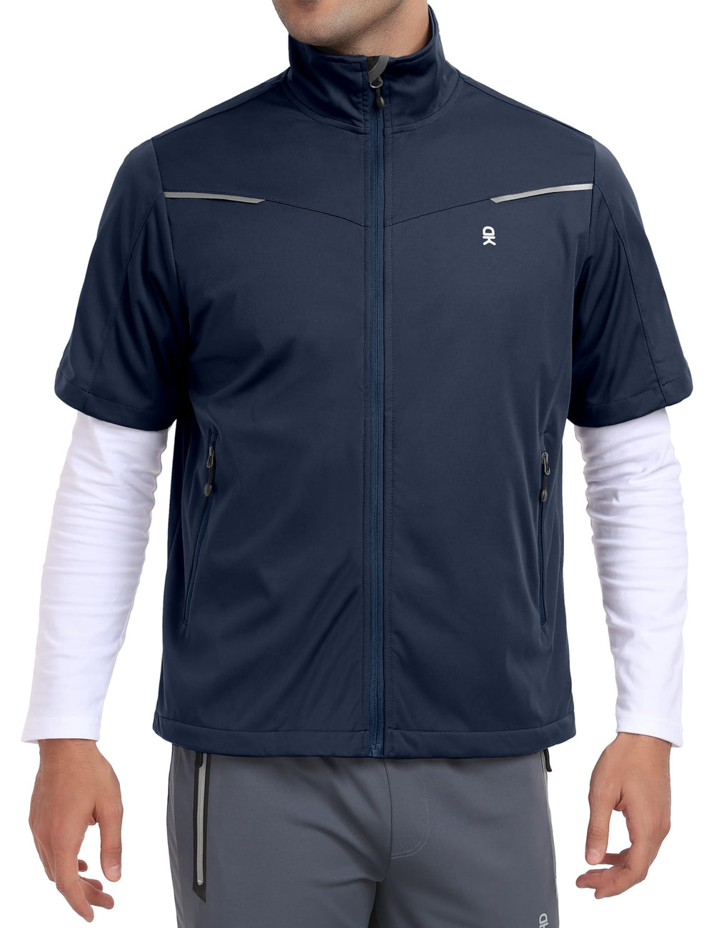 Little Donkey Andy water-resistant outer-shell closeup highlights dry comfort in light rain