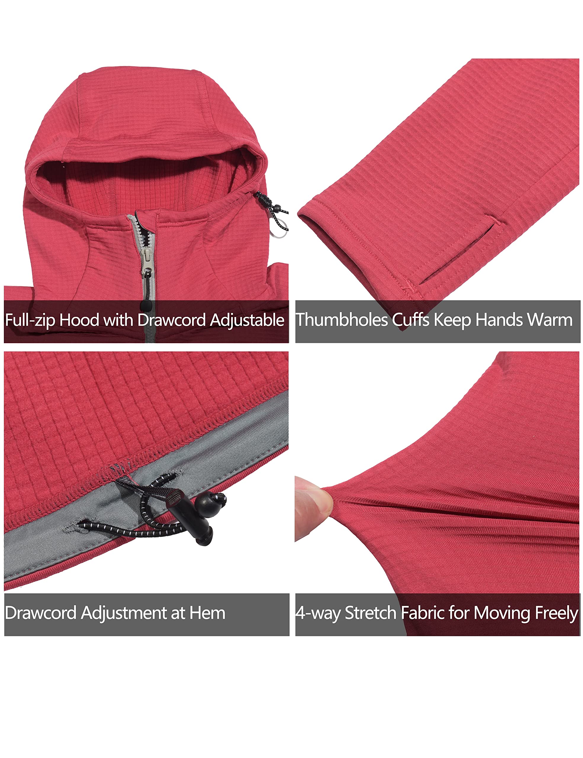 Little Donkey Andy winter fleece jacket in outdoor scene for versatile outdoor wear