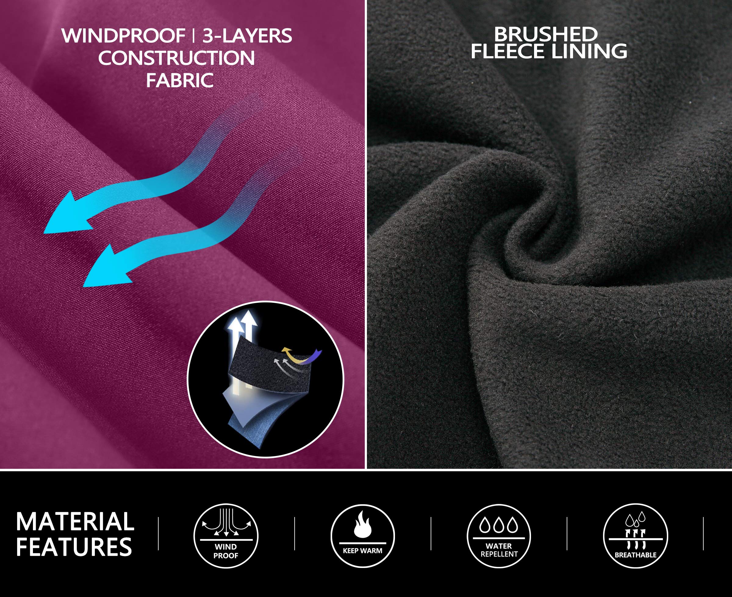 Little Donkey Andy waterproof-breathable membrane keeps you dry in damp conditions.