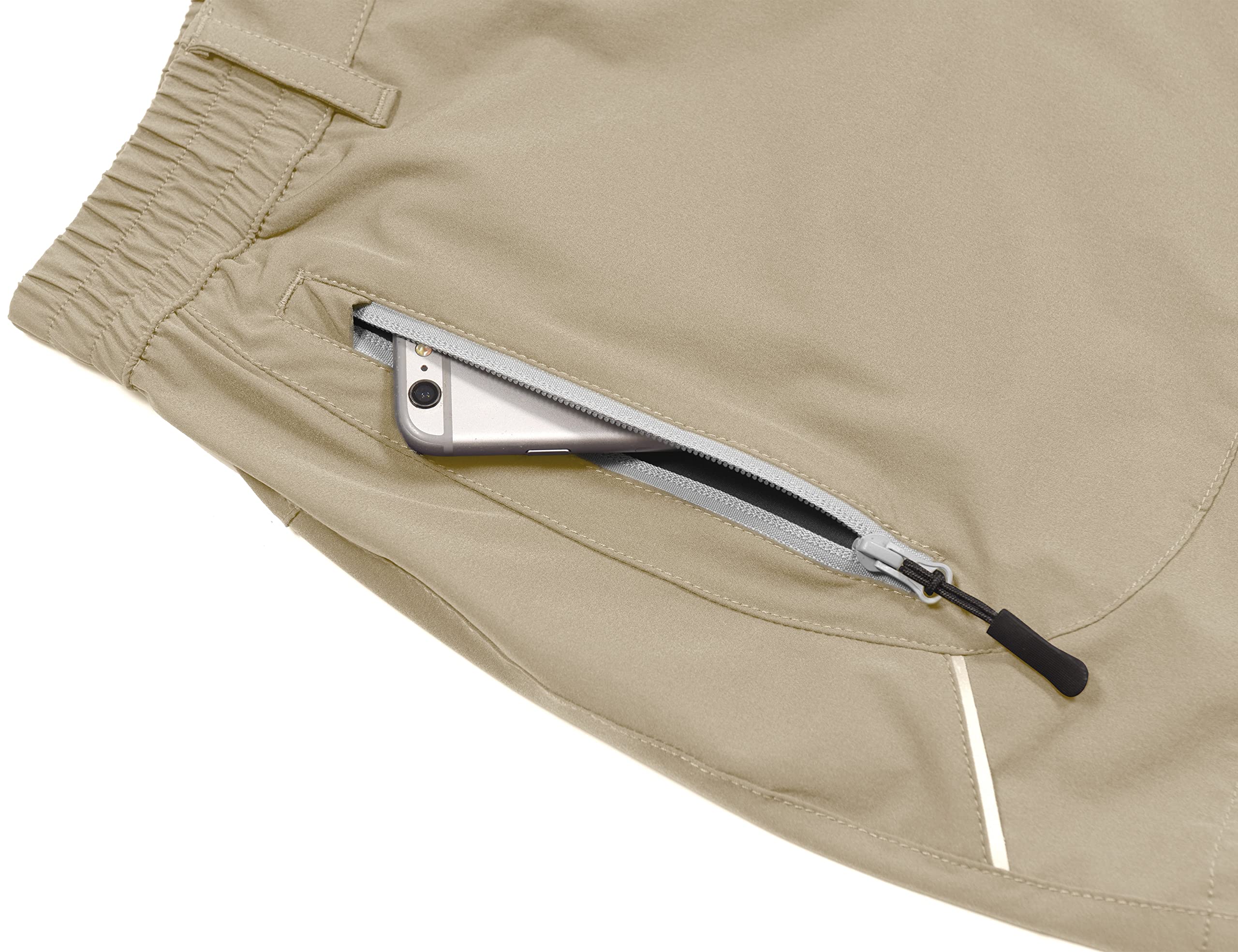 Little Donkey Andy shorts offer UPF 50+ sun protection features.