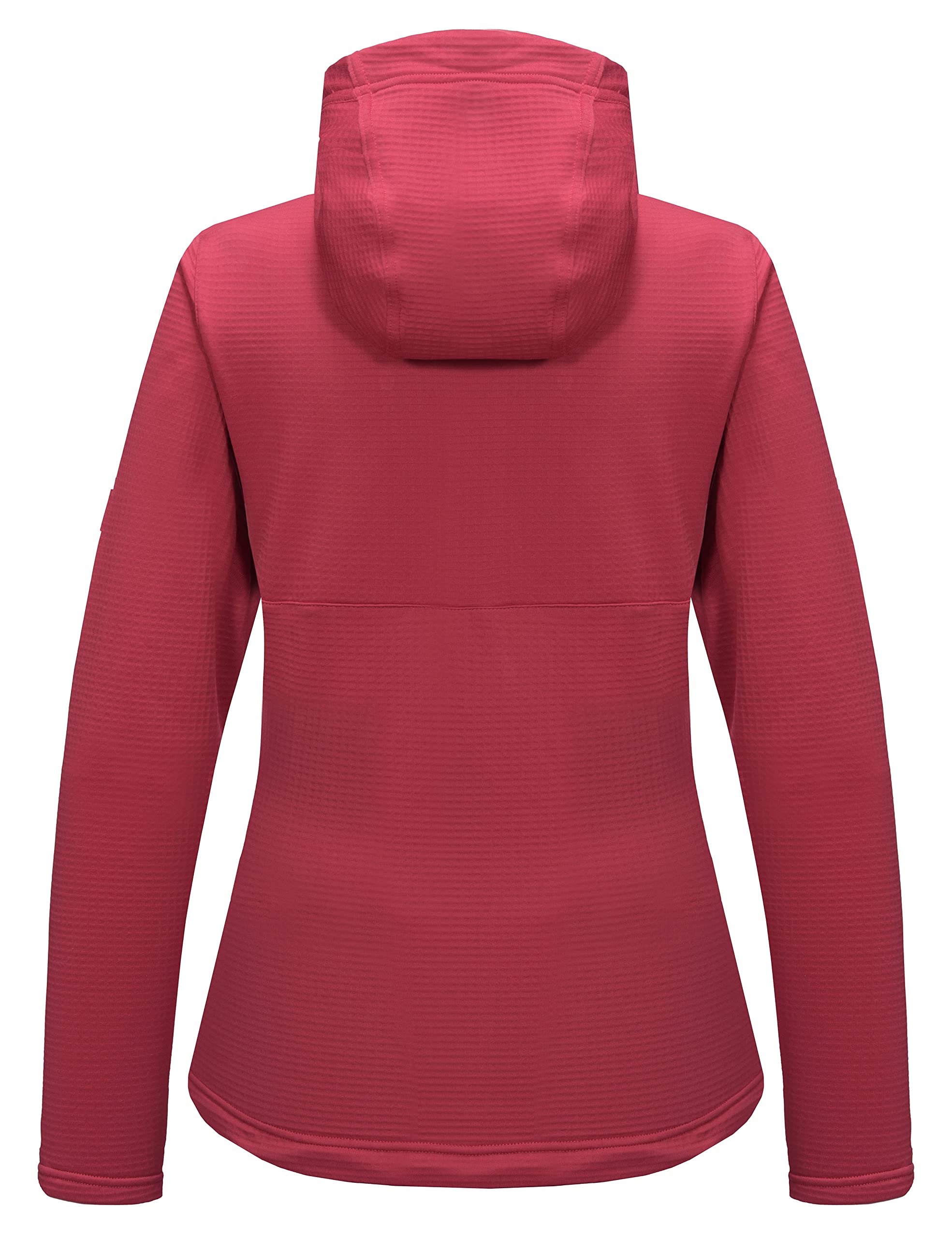 Little Donkey Andy women's winter fleece close-up shows 3 pockets for secure carrying