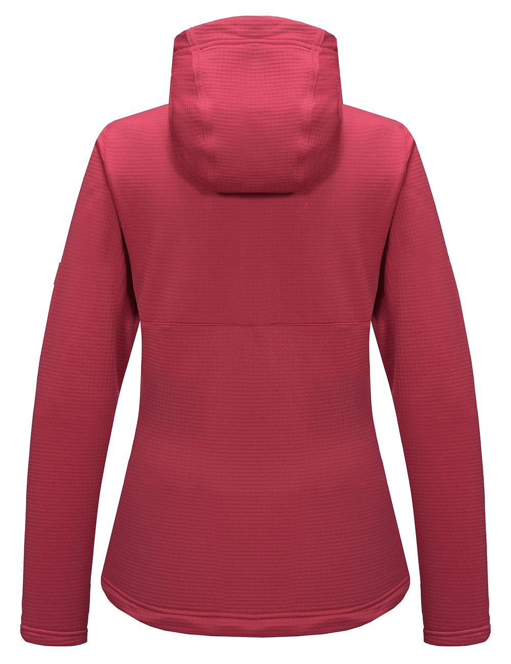 Little Donkey Andy women's winter fleece close-up shows 3 pockets for secure carrying