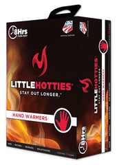 Little Hotties 10-pair black hand warmers handy for cold commutes.