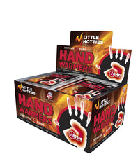 Little Hotties 8-hour hand warmers pack front view for cold-weather comfort
