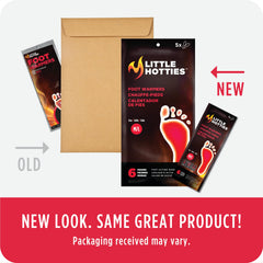 Little Hotties air-activated heat starts quickly for instant warmth on the go