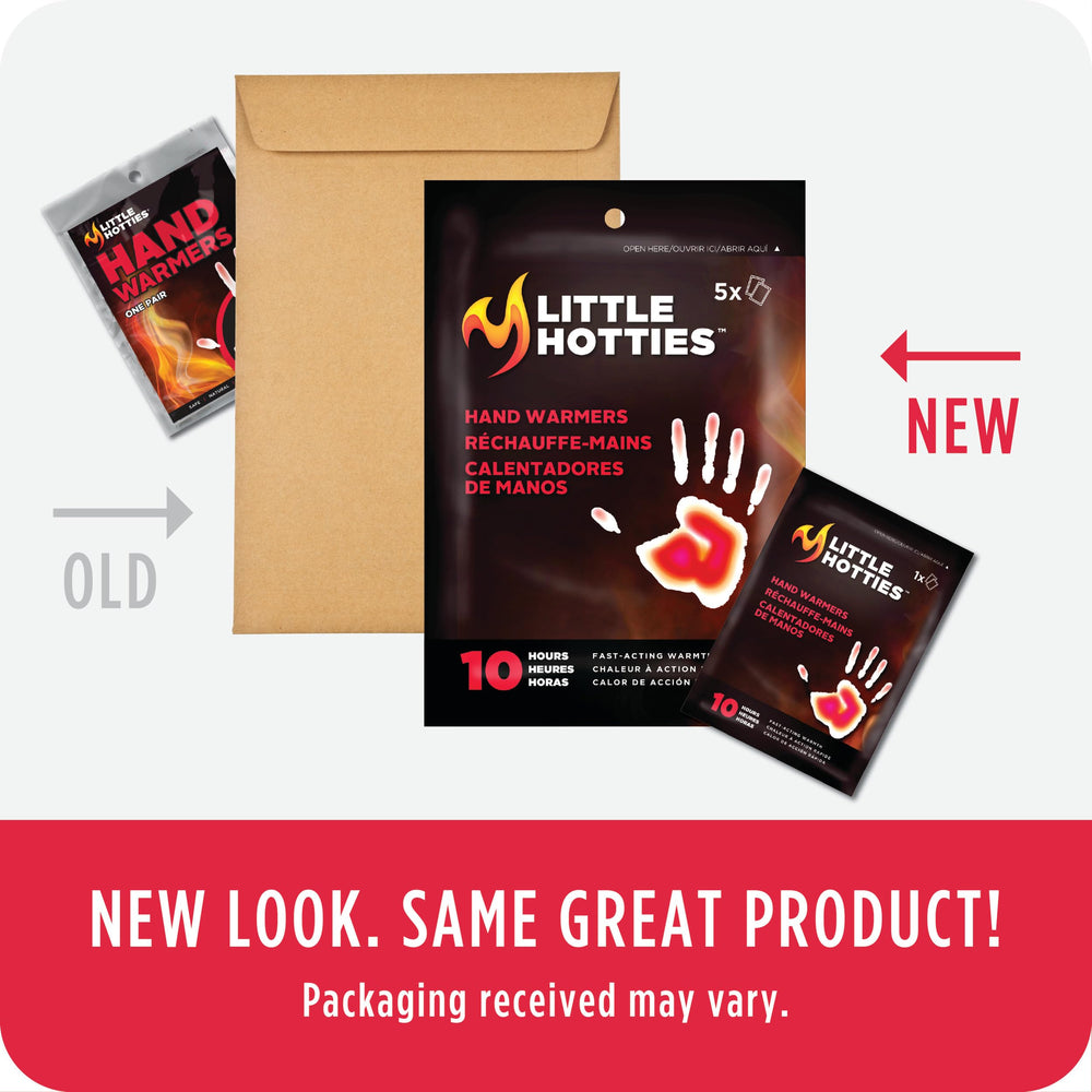Little Hotties air-activated warmers start quickly for fast comfort on the go.