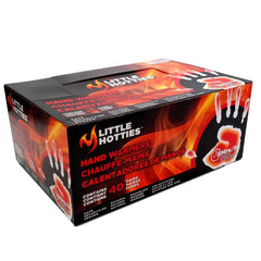 Little Hotties in-use hand warmers support comfort on chilly job sites.