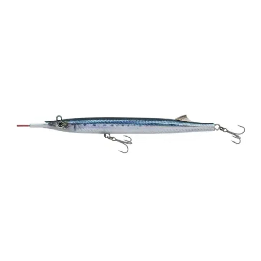 Little Jack Sayoris 135 sinking pencil lure with BKK treble hooks for precise casting and versatile depth range.