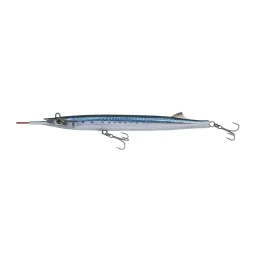 Little Jack Sayoris 135 sinking pencil lure with BKK treble hooks for precise casting and versatile depth range.