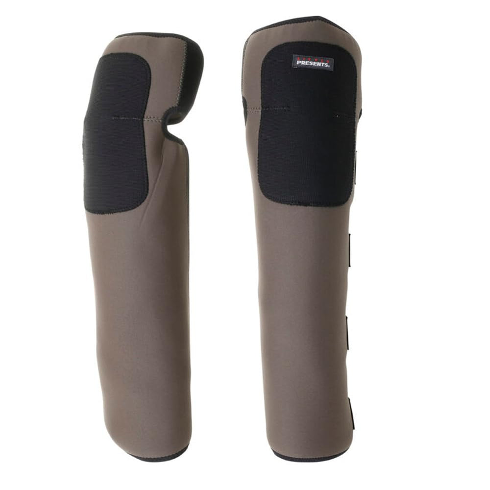 AC-70 wader gaiter close-up shows durable stitching for protection.