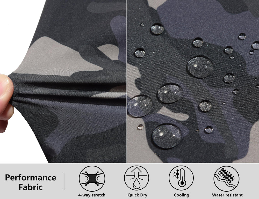 Little Donkey Andy breathable camouflage pants ideal for hiking and travel.