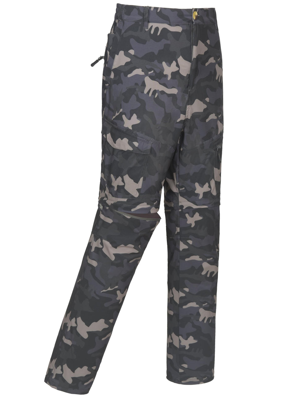 Little Donkey Andy men's quick-dry pants with camouflage and zip-off legs for versatile hiking.