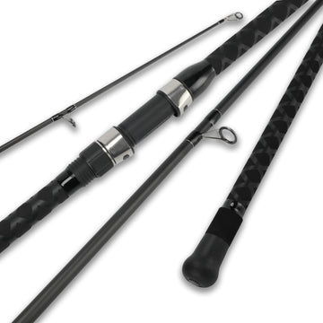 LITTMA surf rod 9ft graphite spinning for travel-friendly beach casting